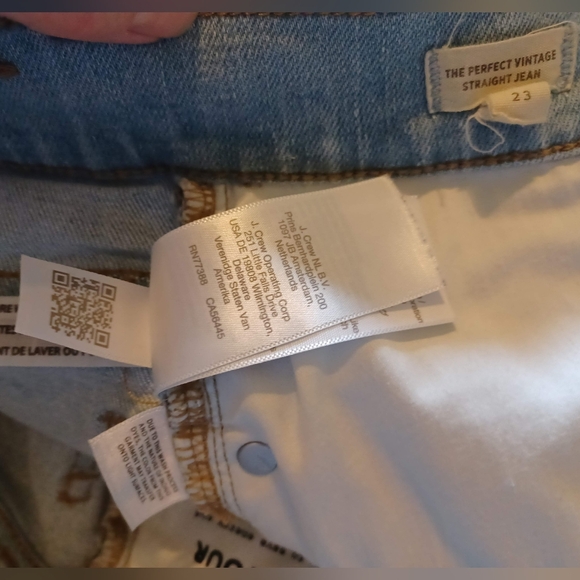 🍒 J. Crew Madewell Perfect Vintage Straight Jean - Picture 6 of 7